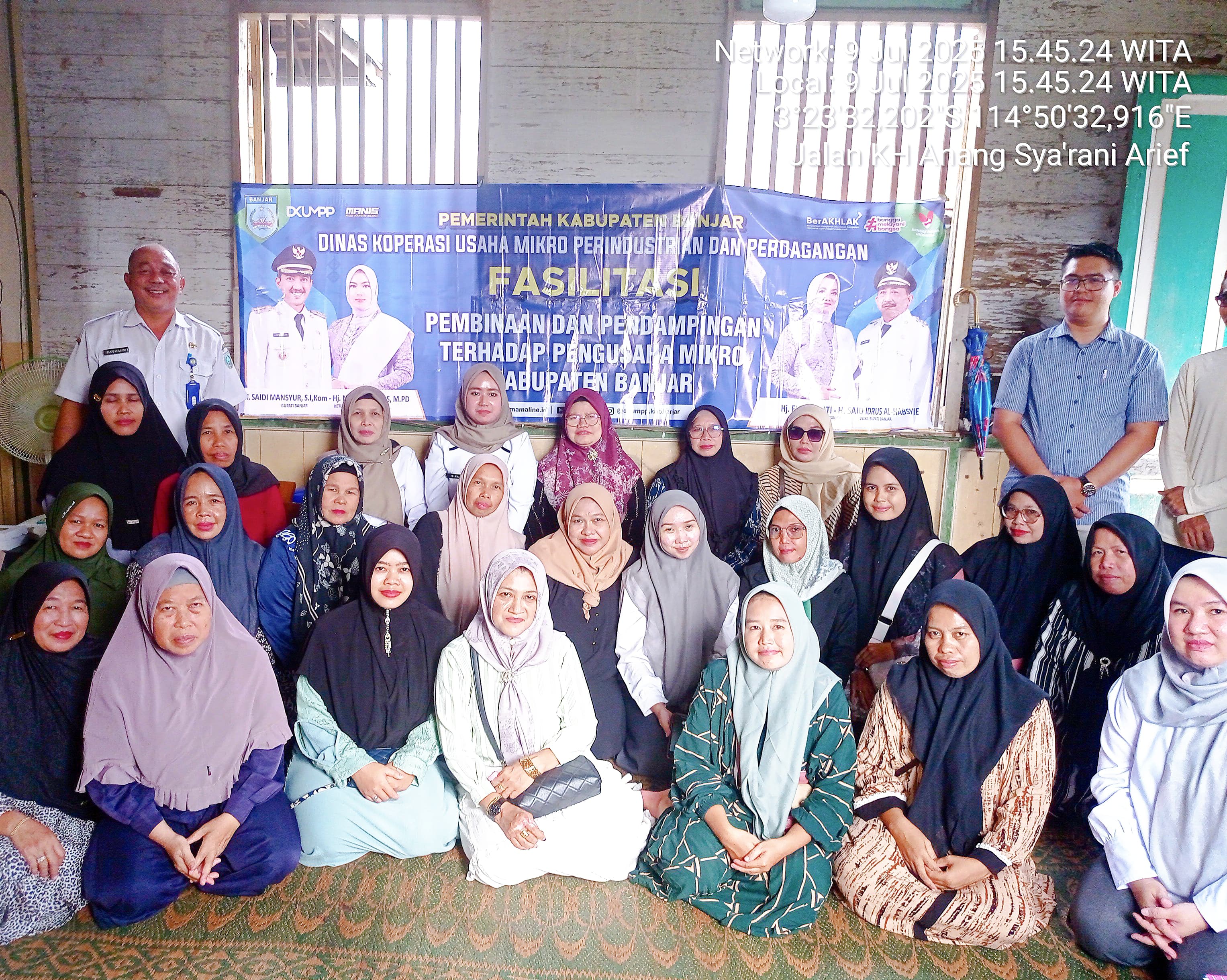 Temui Kelompok Inklusif Martapura Timur, DKUMPP Fasilitasi Pembinaan dan Pendampingan Usaha Mikro