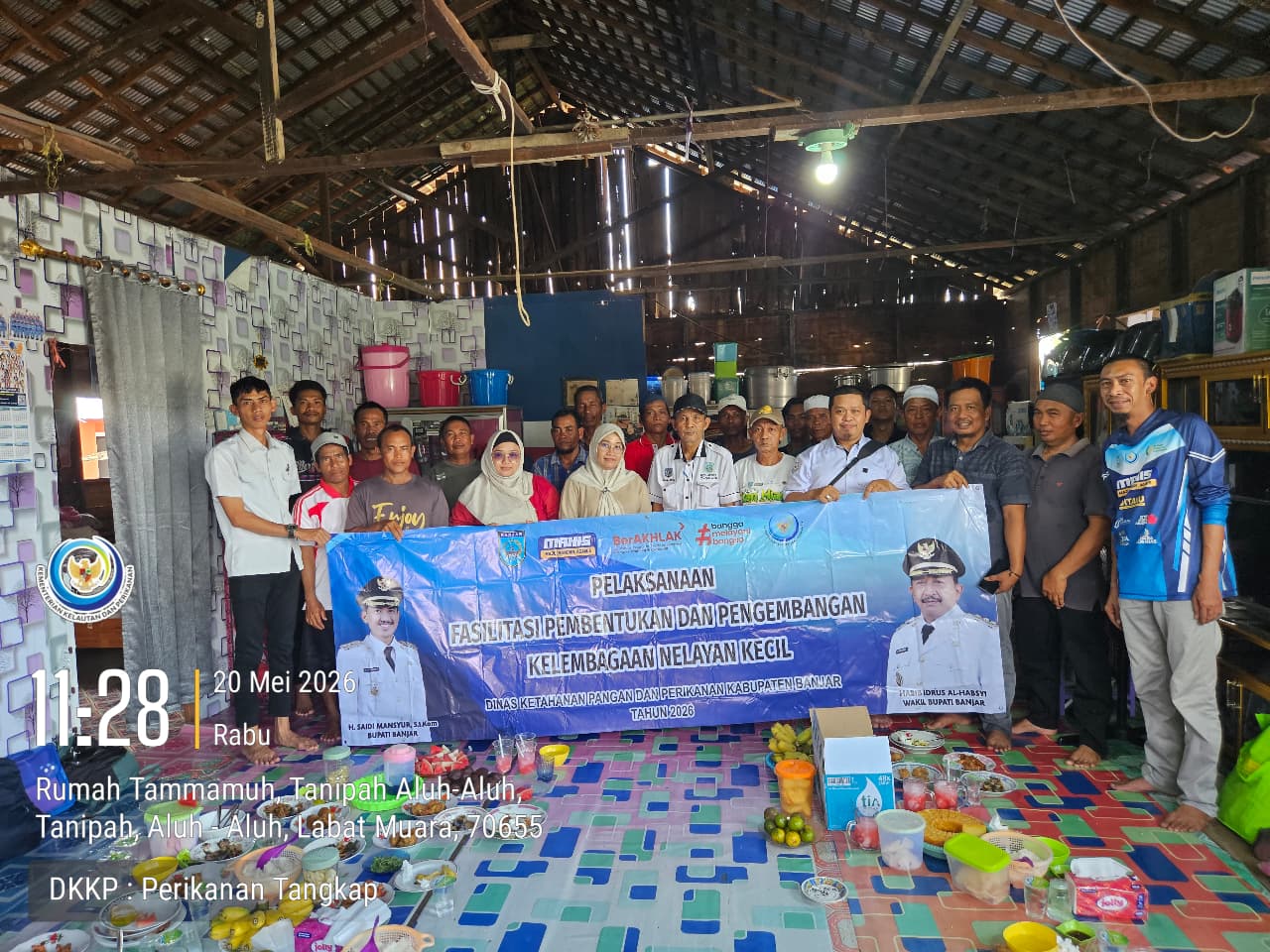 DKPP Fasilitasi  Kelembagaan Nelayan Kecil di Desa Tanipah