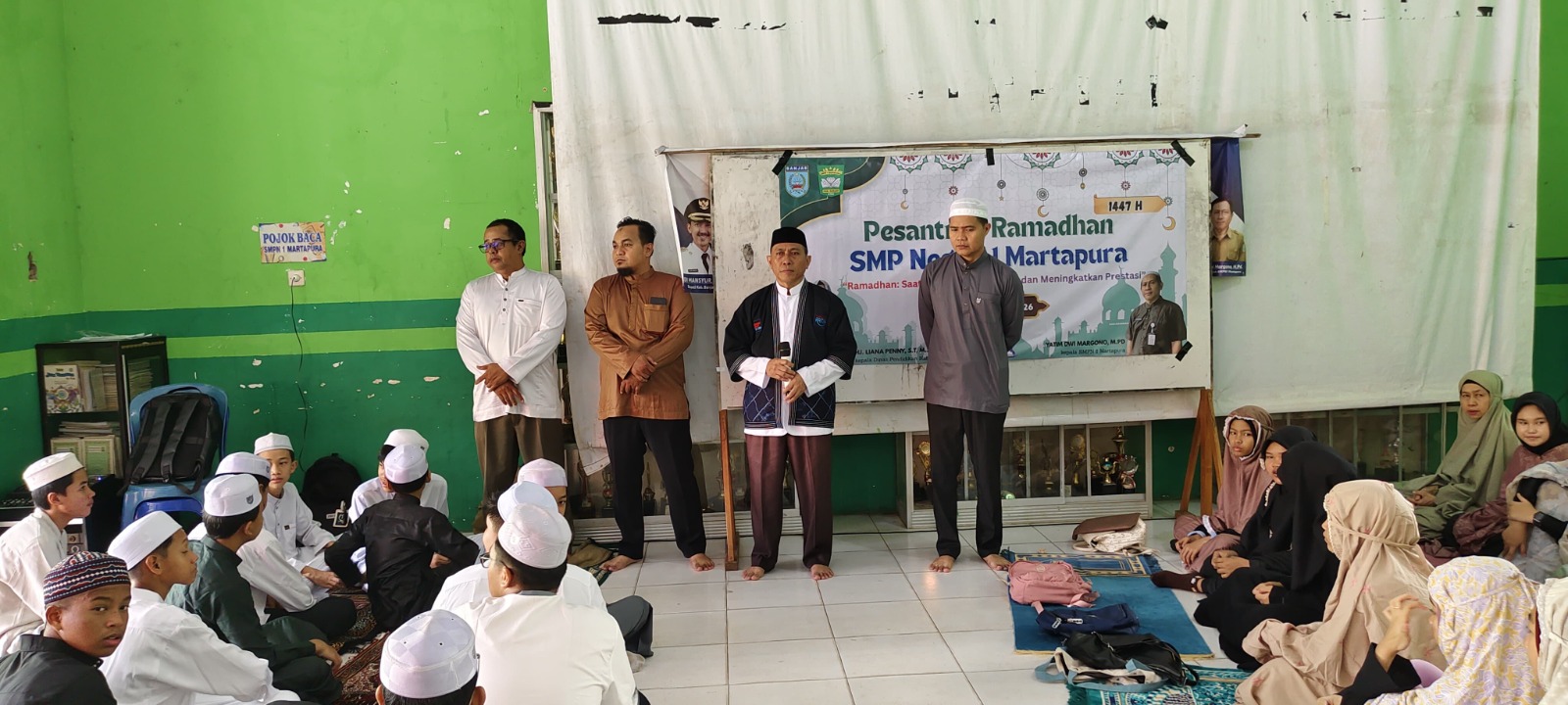 Fokus pada Adab dan Akhlakul Karimah, SMP Negeri 1 Martapura Gelar Pesantren Ramadan