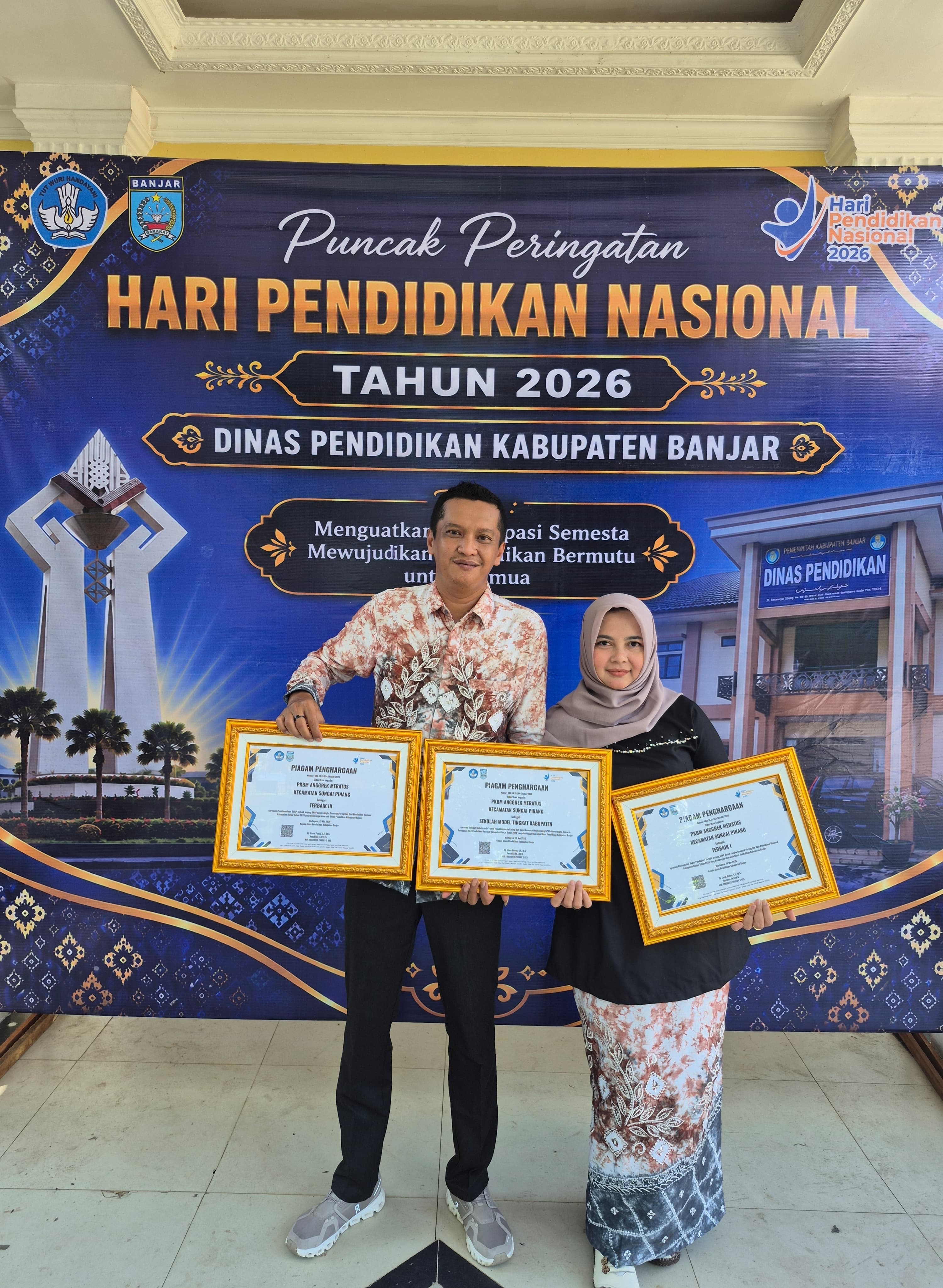 PKBM Anggrek Meratus Raih Sejumlah Penghargaan pada Peringatan Hari Pendidikan Nasional 2026