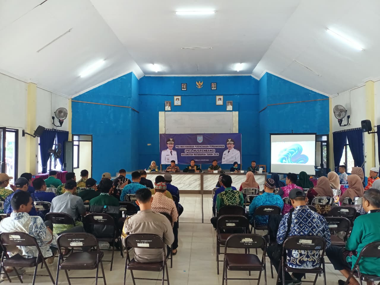 Tahap Awal Usulan Pembangunan, Kecamatan Mataraman Gelar Rapat Pra Musrenbang 2026