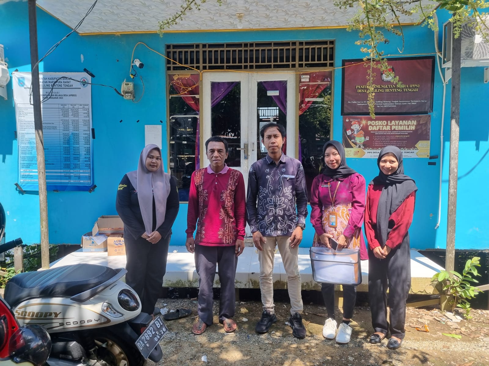 DKUMPP Lakukan Pemantauan Pada Pelaku Usaha IKM di Kecamatan Martapura Barat