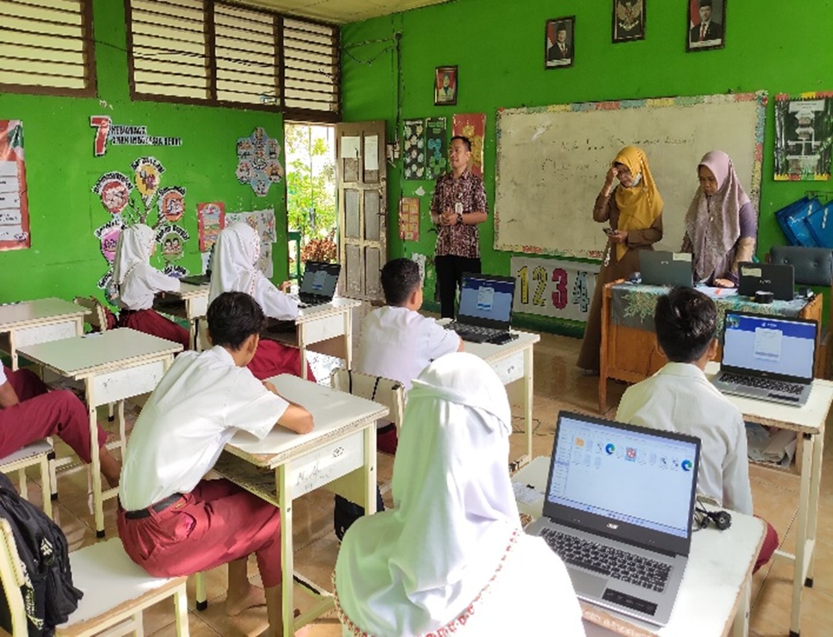 Jujur dan Gembira Menuju Sukses, SDN Bawahan Selan 6 Laksanakan Gladi TKA
