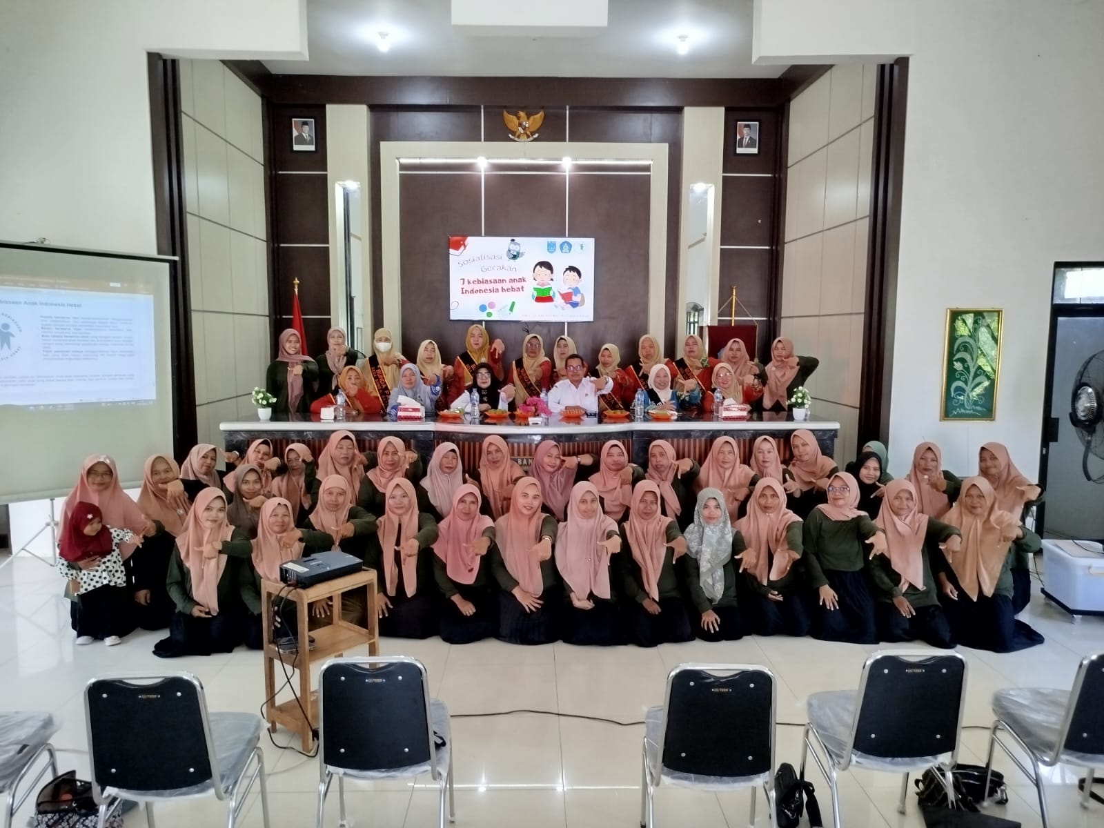 Kecamatan Martapura Barat Gelar Sosialisasi Gerakan 7 Kebiasaan Anak Sehat