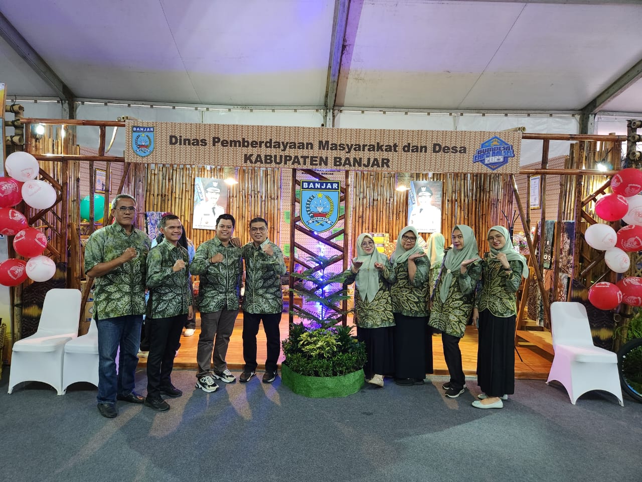 DPMD Banjar Tampilkan Produk Unggulan di BUMDes Expo Kalsel 2025