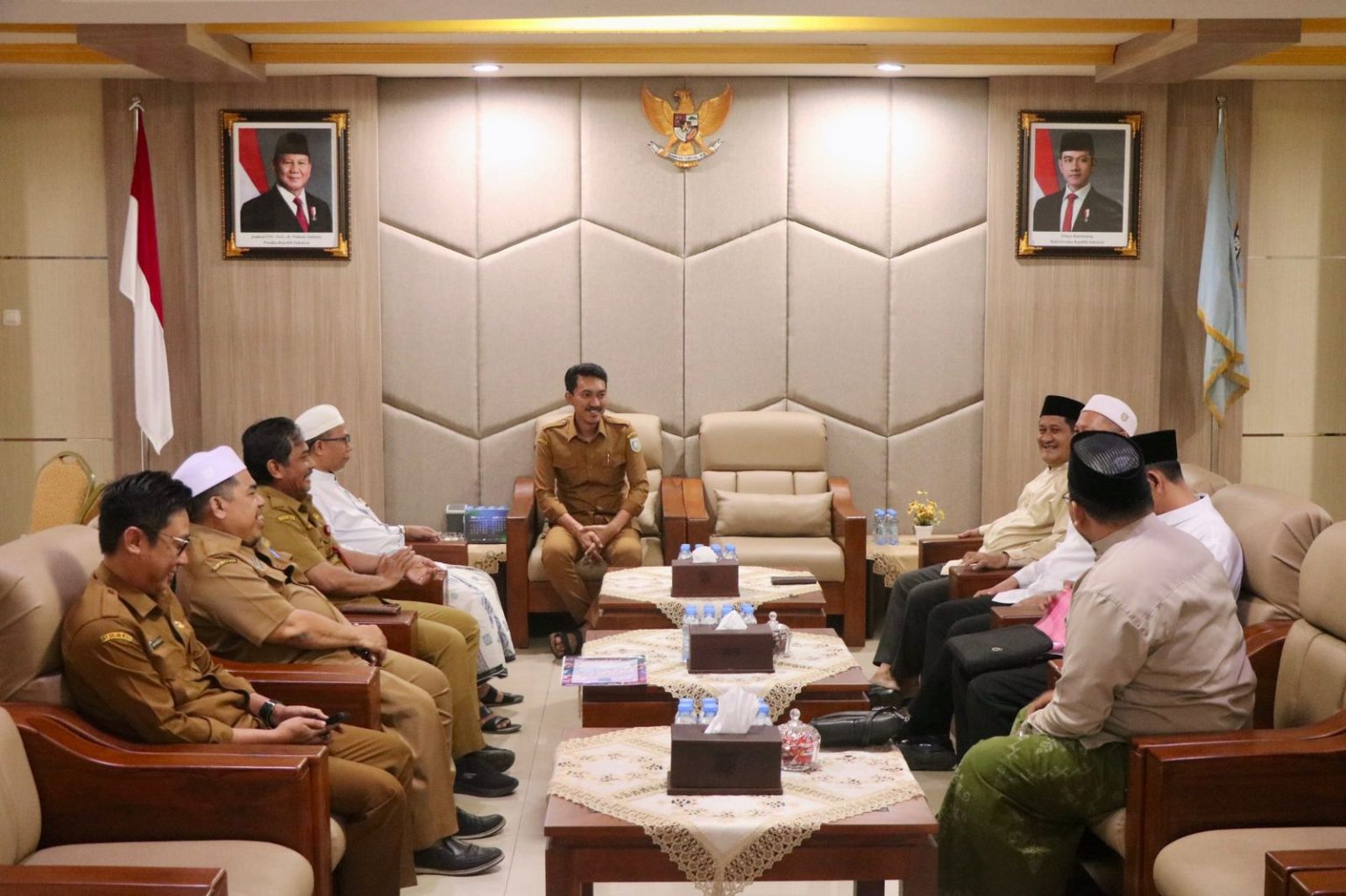 Jelang Pelantikan Pengurus Baru, PCNU Kabupaten Banjar Audiensi Dengan Bupati