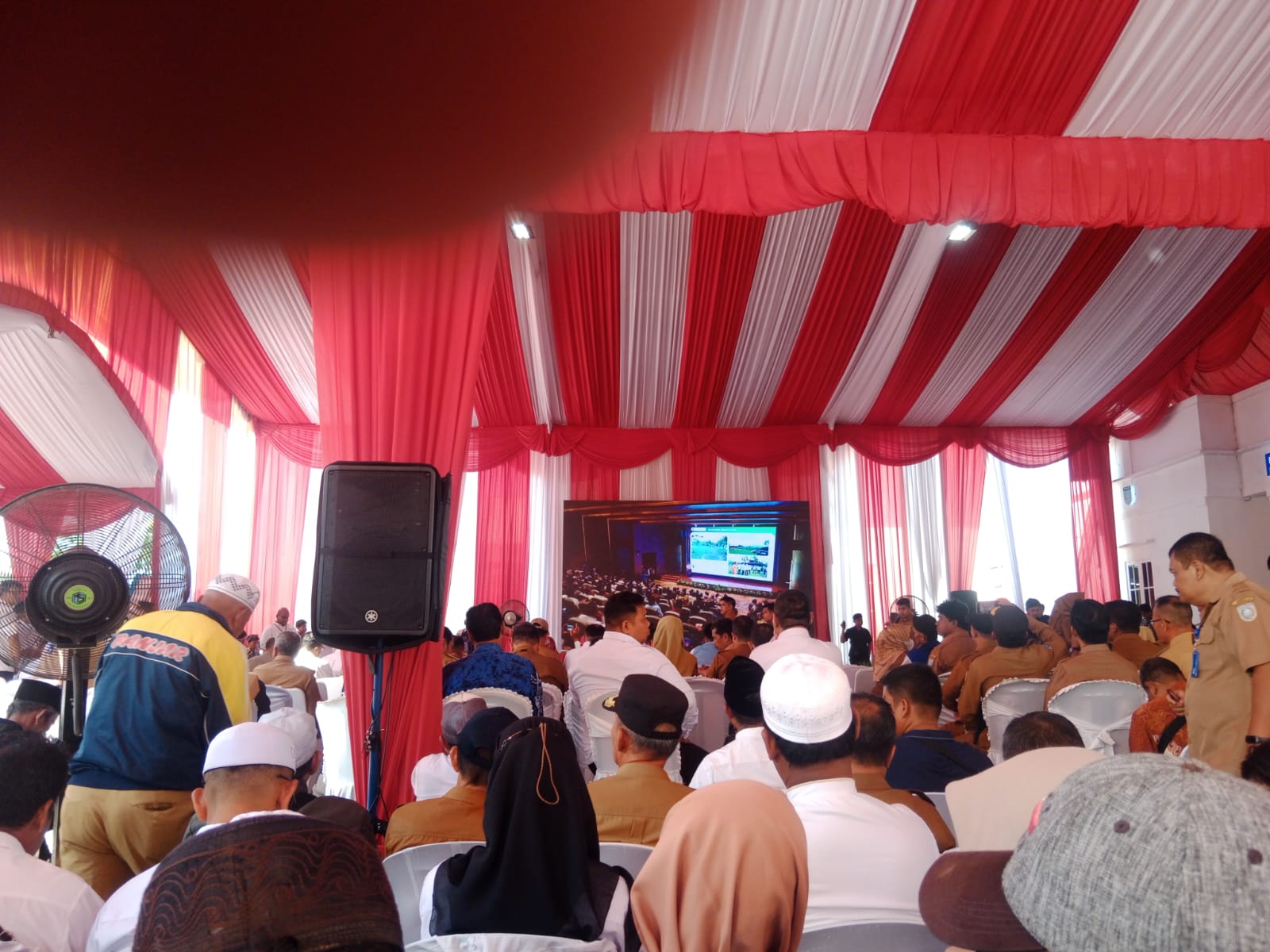 Sinergi Desa, Camat Karang Intan dan Perwakilan Desa Hadiri Peluncuran Koperasi Merah Putih Secara Daring