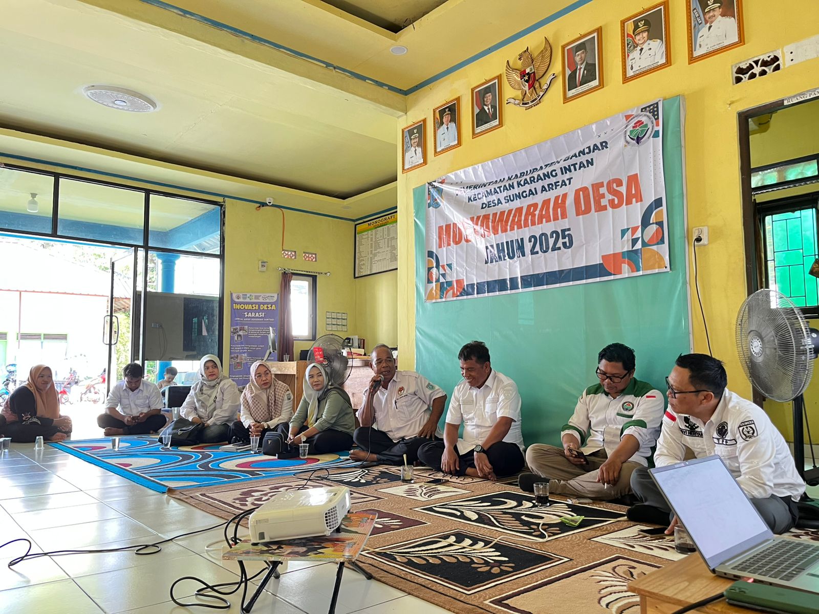 Musdes Sungai Arfat Penyusunan RKPDes Tahun Anggaran 2026