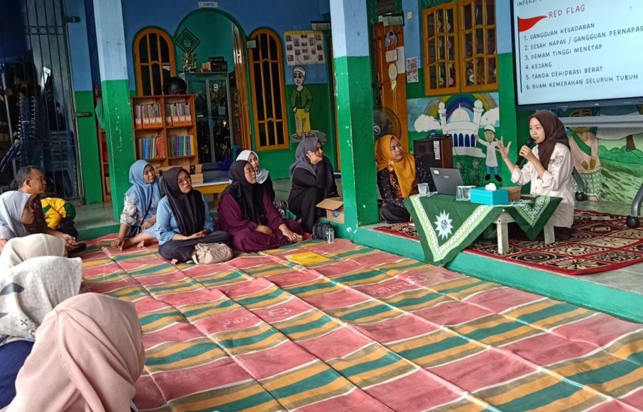 Sinergi Sekolah dan Orang Tua, TK Aisyiyah R-IV Martapura Gelar Parenting Kesehatan Anak