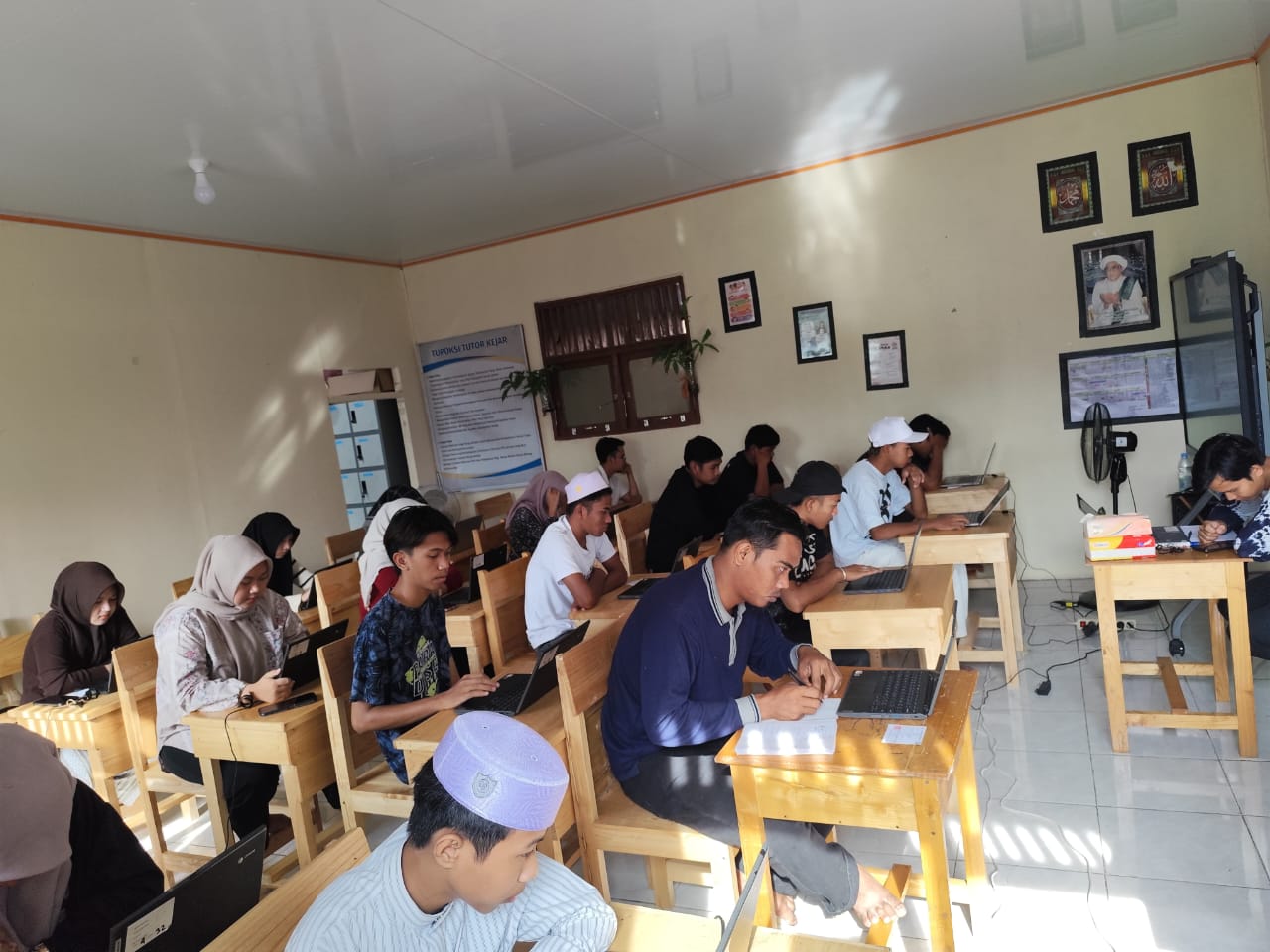 Uji Kesiapan TKA Paket B, PKBM Al-Firdaus Laksanakan Gladi Bersih