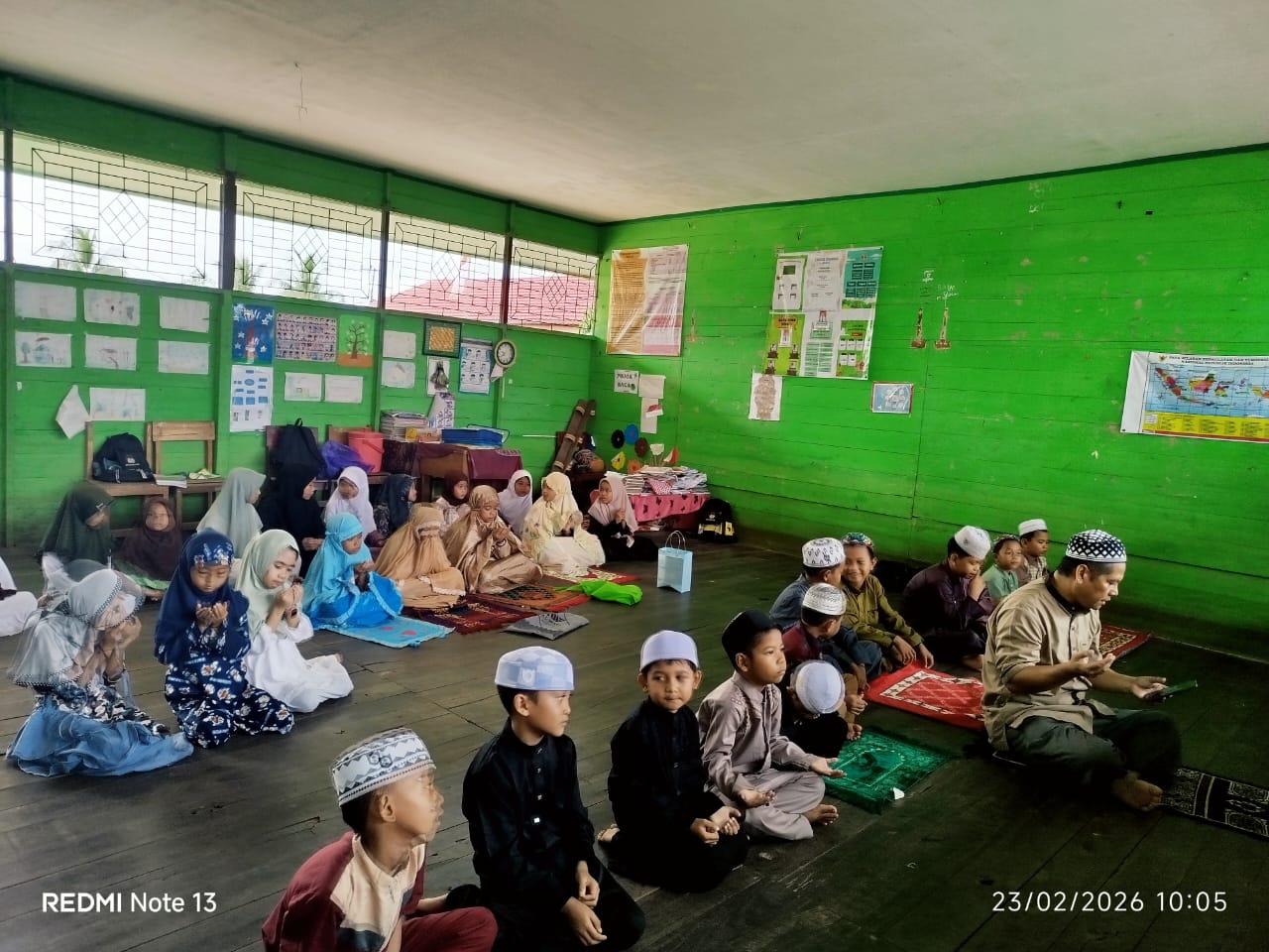 Bangun Karakter Religius Sejak Dini, SD Negeri Sungai Pinang Laksanakan Pesantren Ramadan
