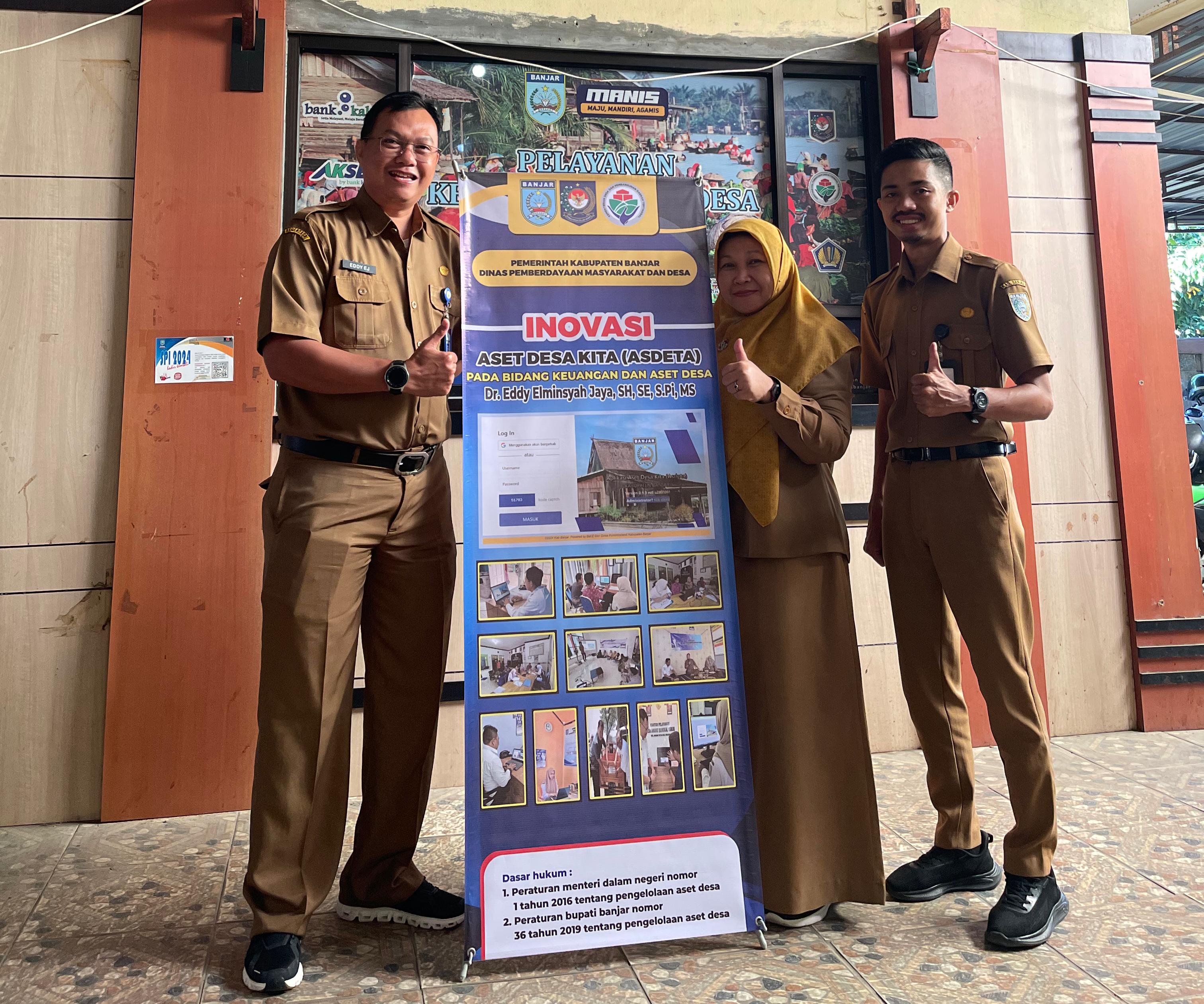 Dari Manual ke Digital, Inovasi "Asdeta" DPMD Banjar Hadir Permudah Pemerintahan Desa