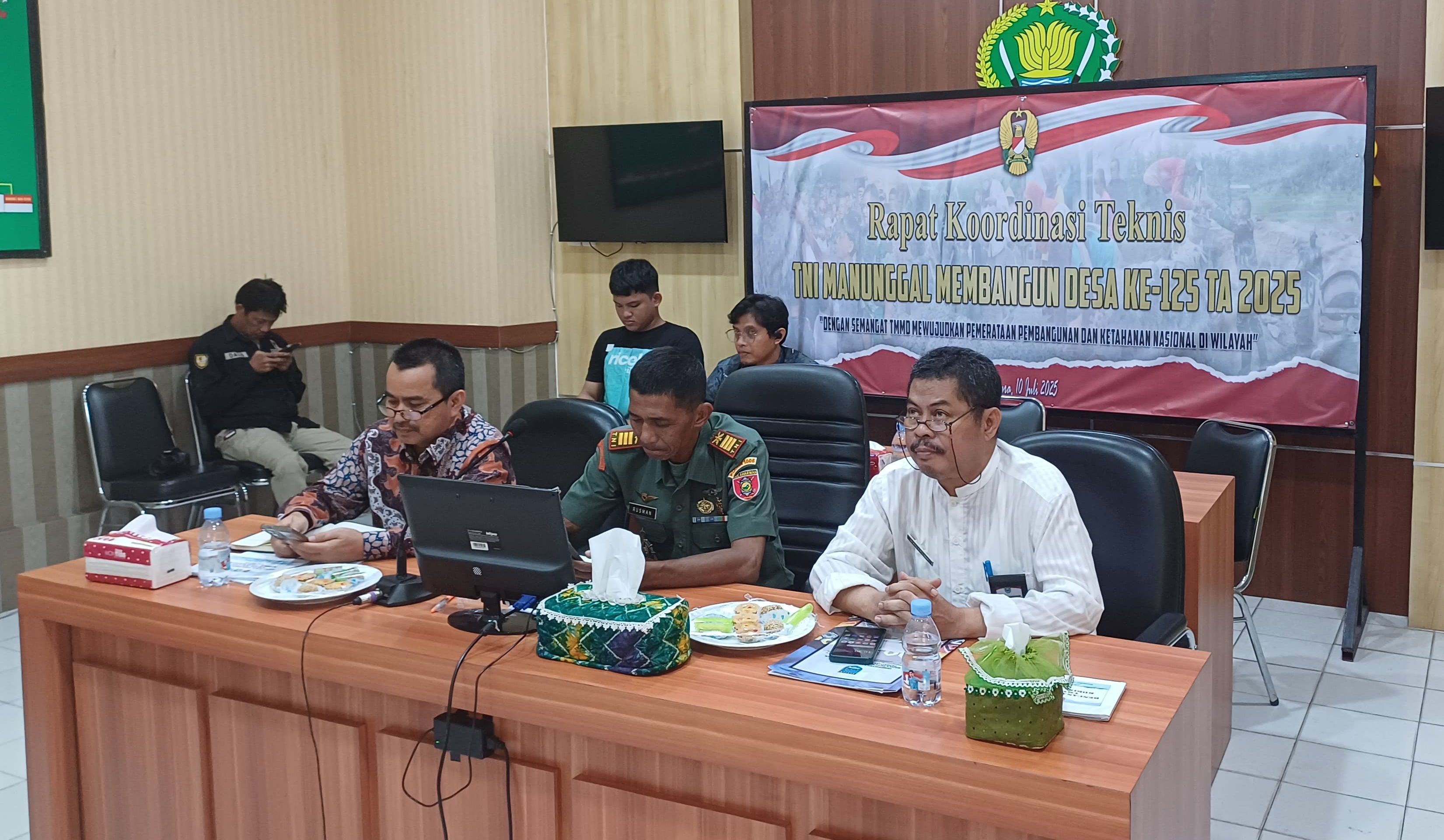 Pemkab Banjar Siap Dukung Program TMMD 2025 Kodim 1006/Banjar