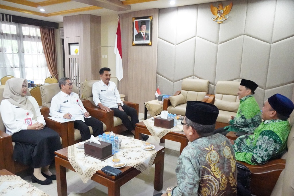Dorong Jadi Penggerak Literasi Daerah, PW PGM Kalsel Lakukan Audiensi dengan Bupati Banjar