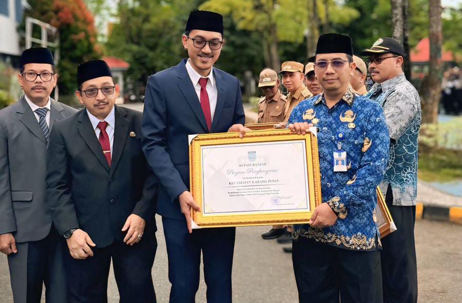 Kecamatan Karang Intan Raih Nilai Terbaik Pembinaan Lomba Desa Kabupaten Banjar 2025