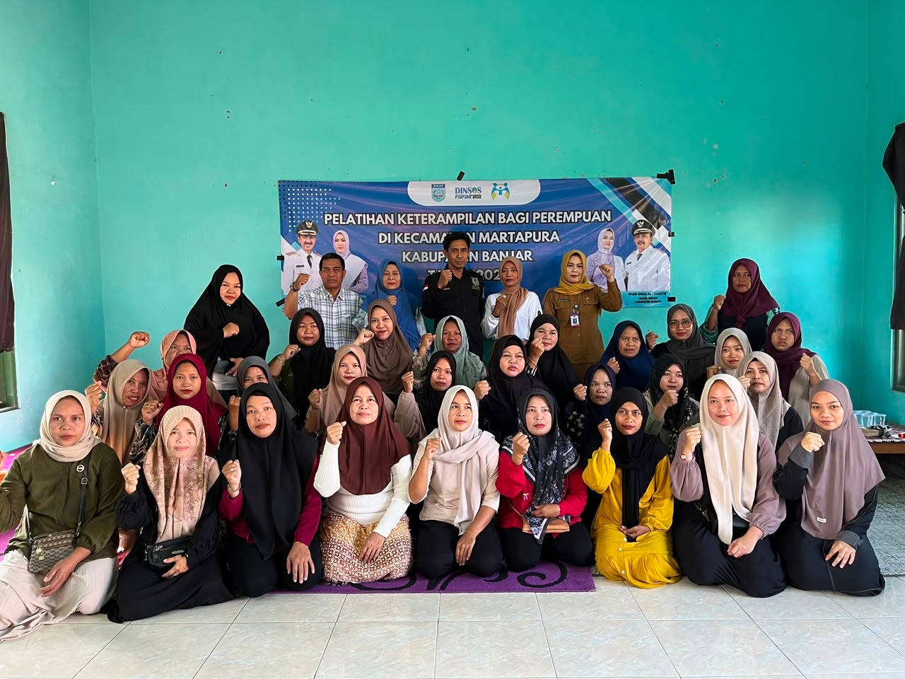 Tingkatkan Ekonomi Keluarga di Desa, Dinsos P3AP2KB Laksanakan Pelatihan Keterampilan Bagi Perempuan