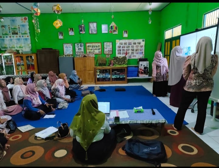 Gugus II Mataraman Laksanakan Pengimbasan Digitalisasi PID Bagi Satuan PAUD