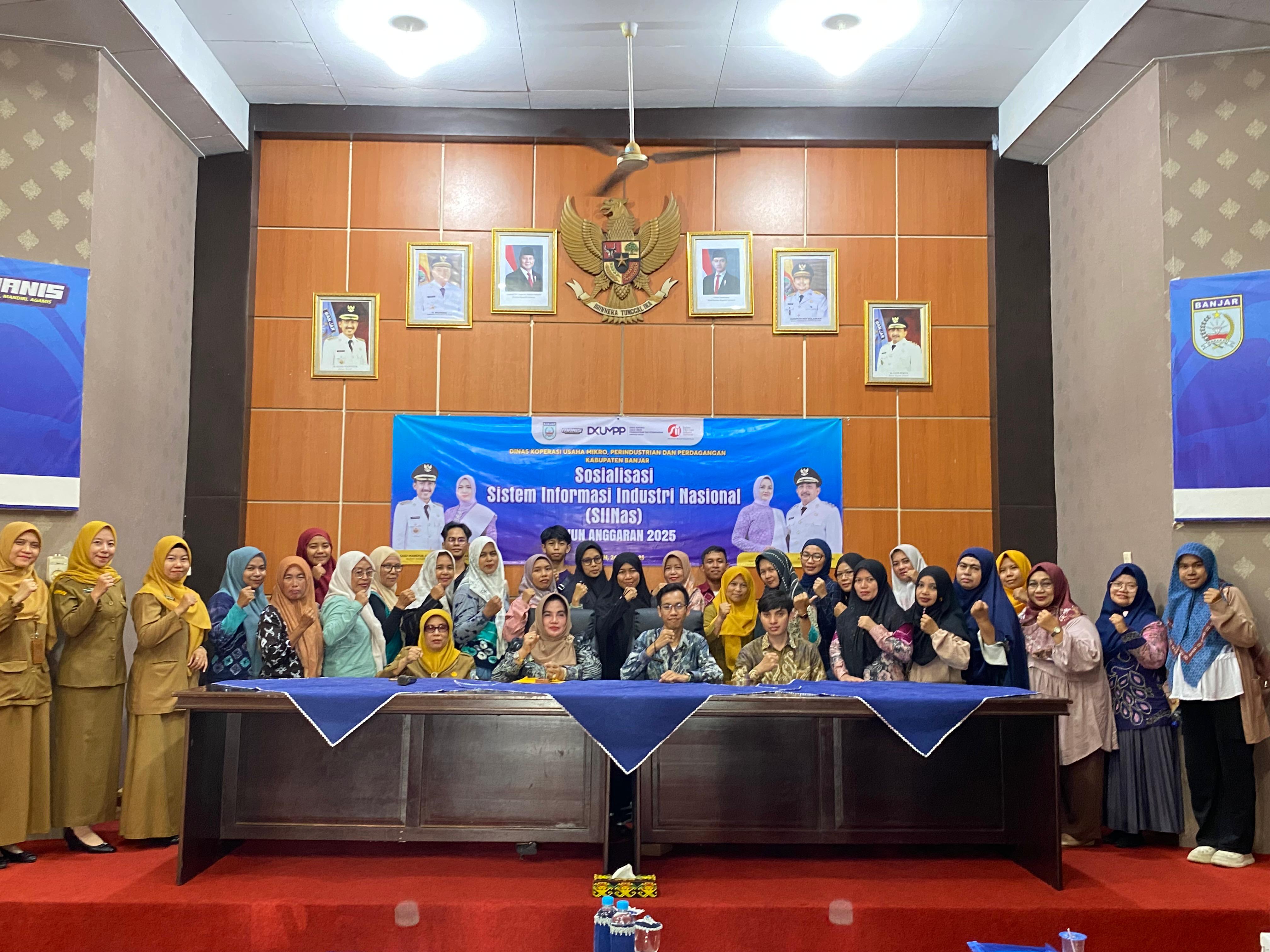 DKUMPP Banjar Gelar Sosialisasi Sistem Informasi Industri Nasional 2025