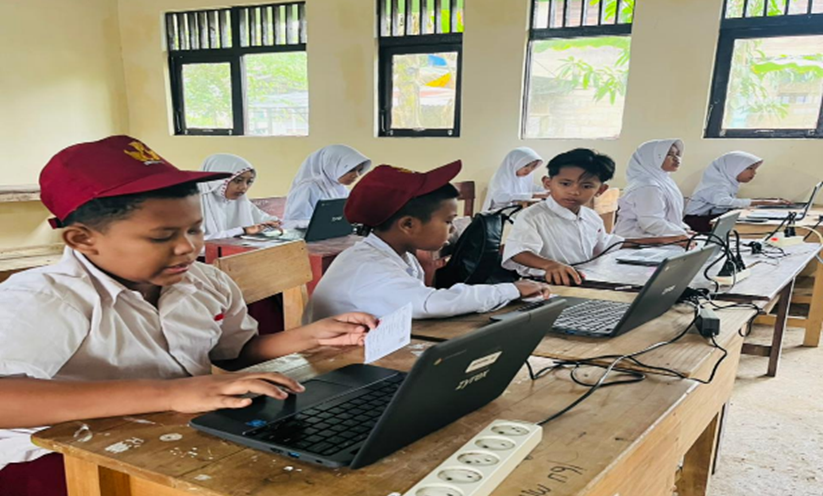 Gladi Bersih TKA di SD Negeri Lok Tunggul Berjalan Tertib dan Lancar