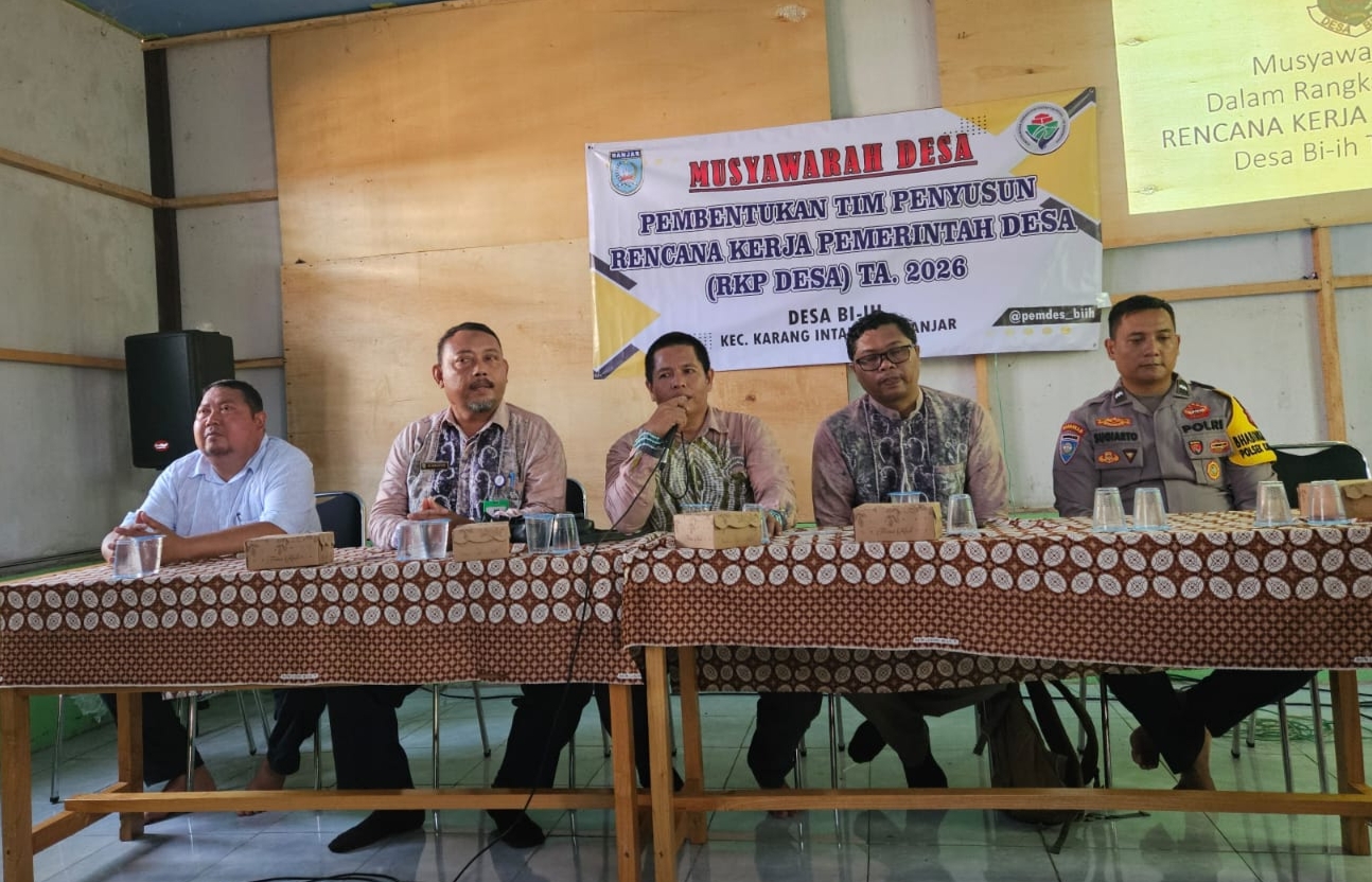 Pemdes Bi-ih Gelar Musyawarah RKPDes 2026