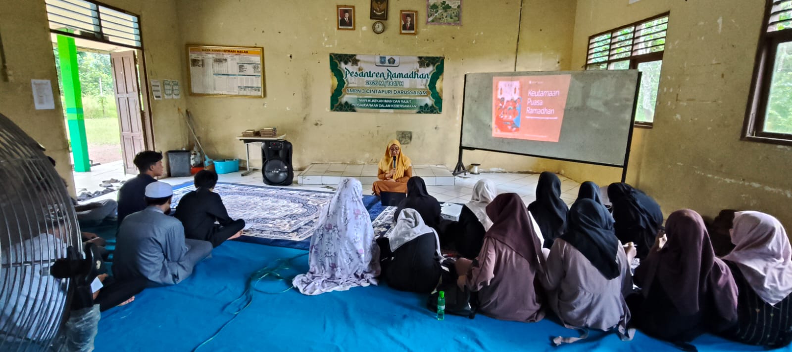 SMPN 3 Cintapuri Darussalam Gelar Pesantren Ramadan, Perkuat Iman dan Persaudaraan