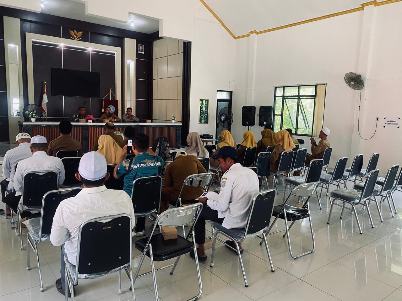 Kecamatan Martapura Barat Gelar Rakor Persiapan HUT ke-80 RI
