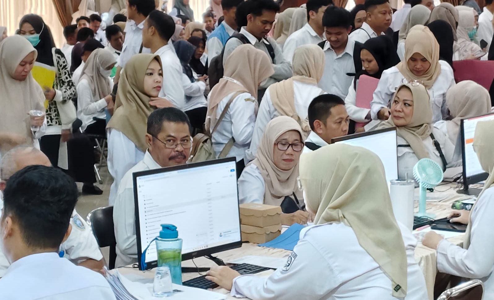 17 Tenaga Non ASN Bappedalitbang Banjar Ikuti Verifikasi Data BKPSDM