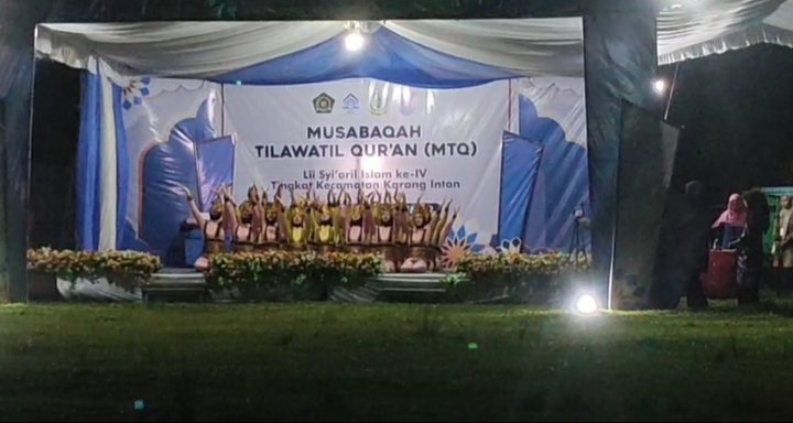 MTQ Tingkat Kecamatan Karang Intan Resmi Dibuka di Desa Mandiangin Timur