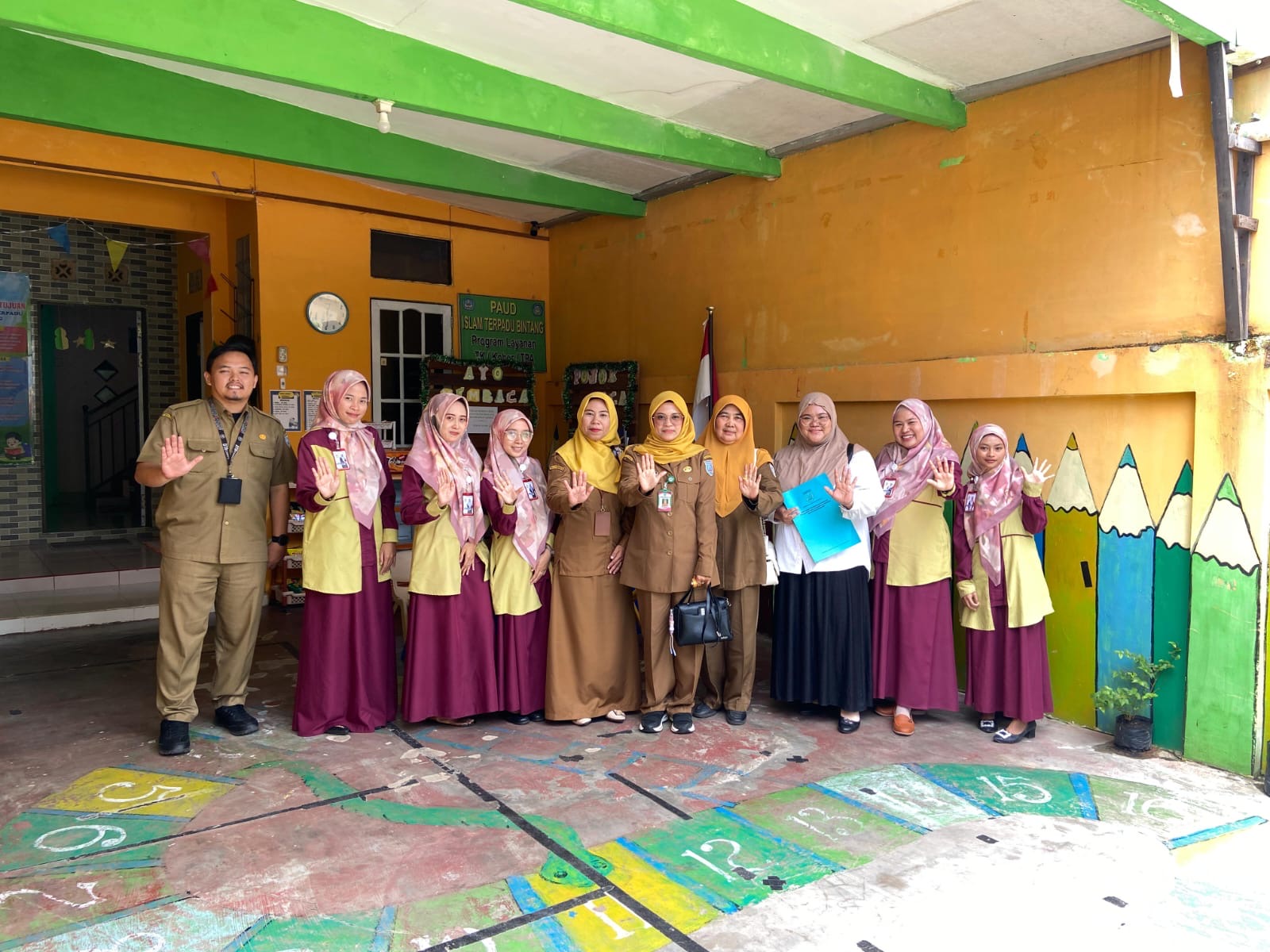 Dinsos Banjar Monitoring TPA IT Bintang untuk Tingkatkan Kualitas Pengasuhan Anak