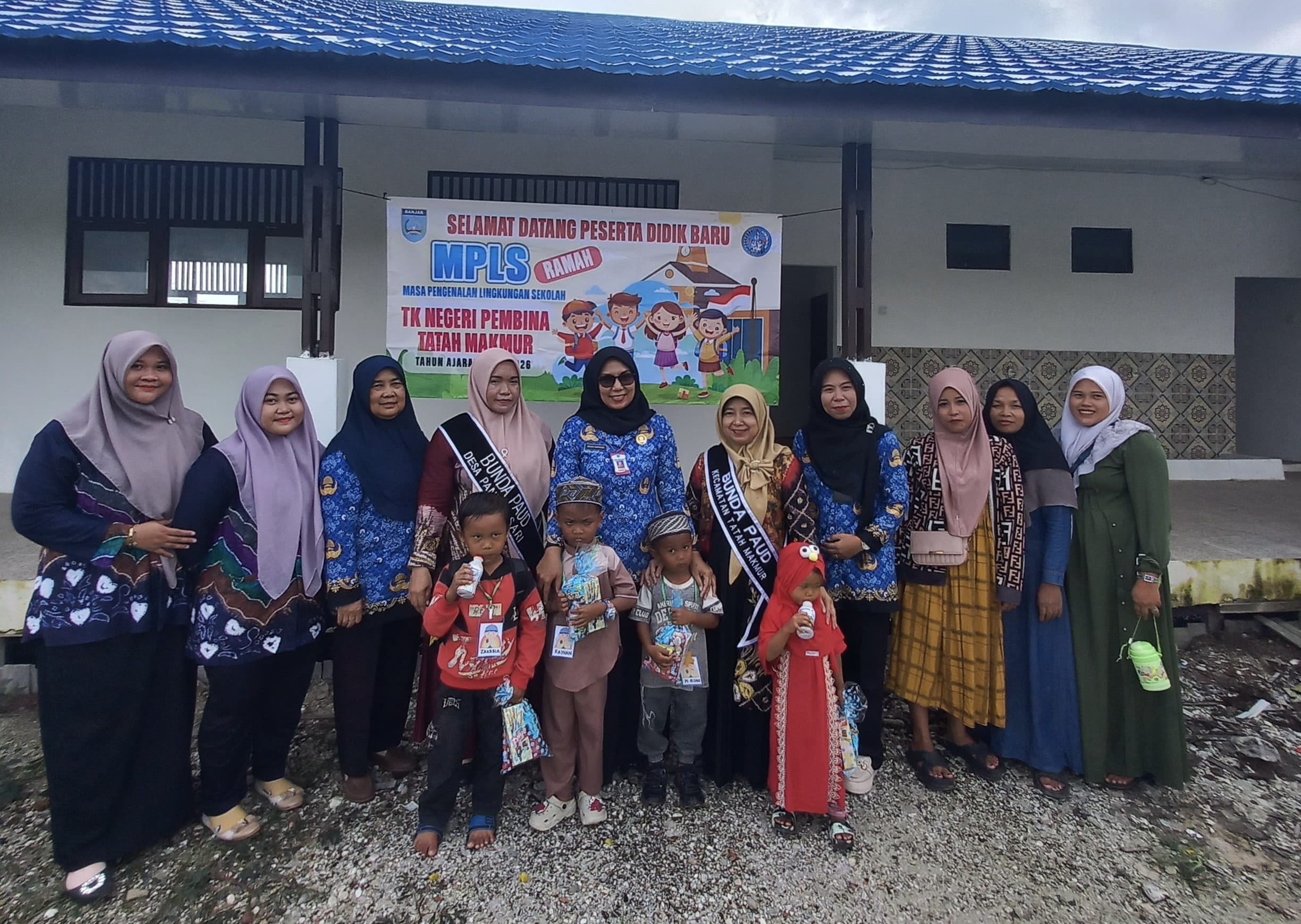 Hari Keempat Disdik Banjar Lakukan Monev MPLS pada PAUD di Kecamatan Tatah Makmur