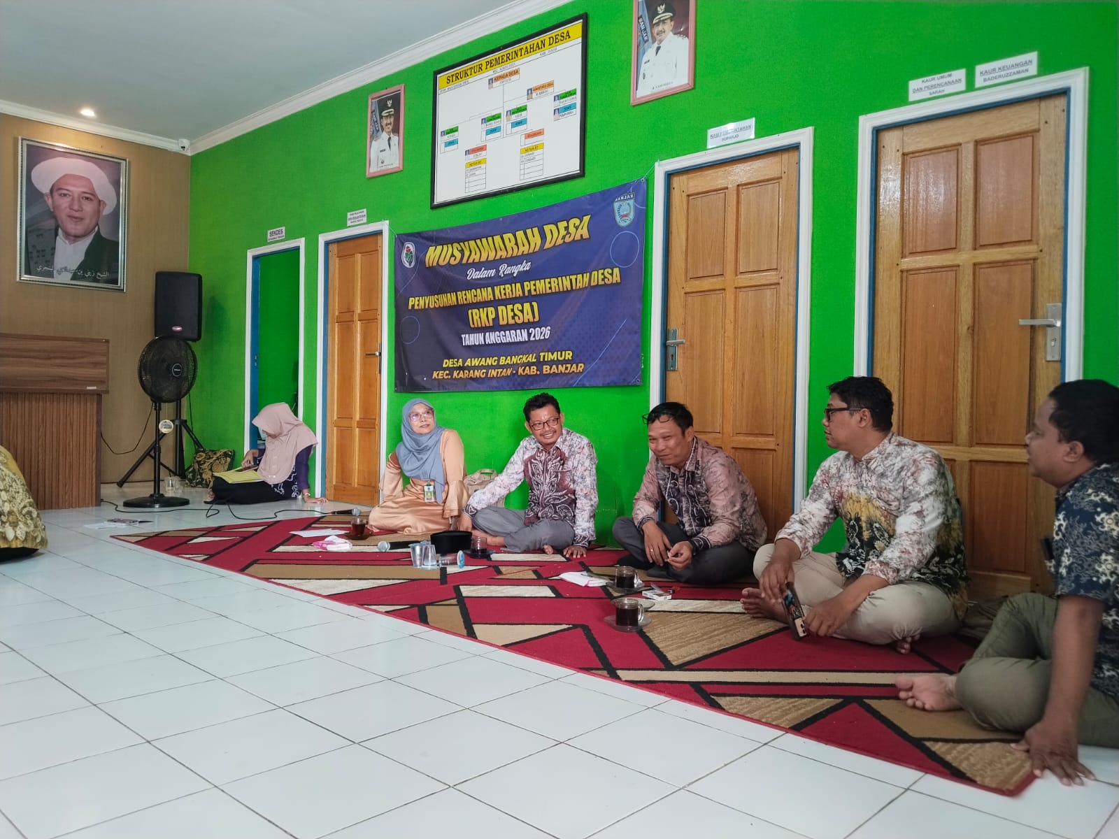 Pemdes Awang Bangkal Timur Gelar Musdes RKPDes 2026 Bersama Tim Kecamatan Karang Intan