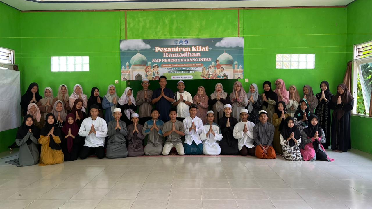 Perkuat Karakter di Bulan Suci, SMPN 1 Karang Intan Gelar Pesantren Ramadhan 2026