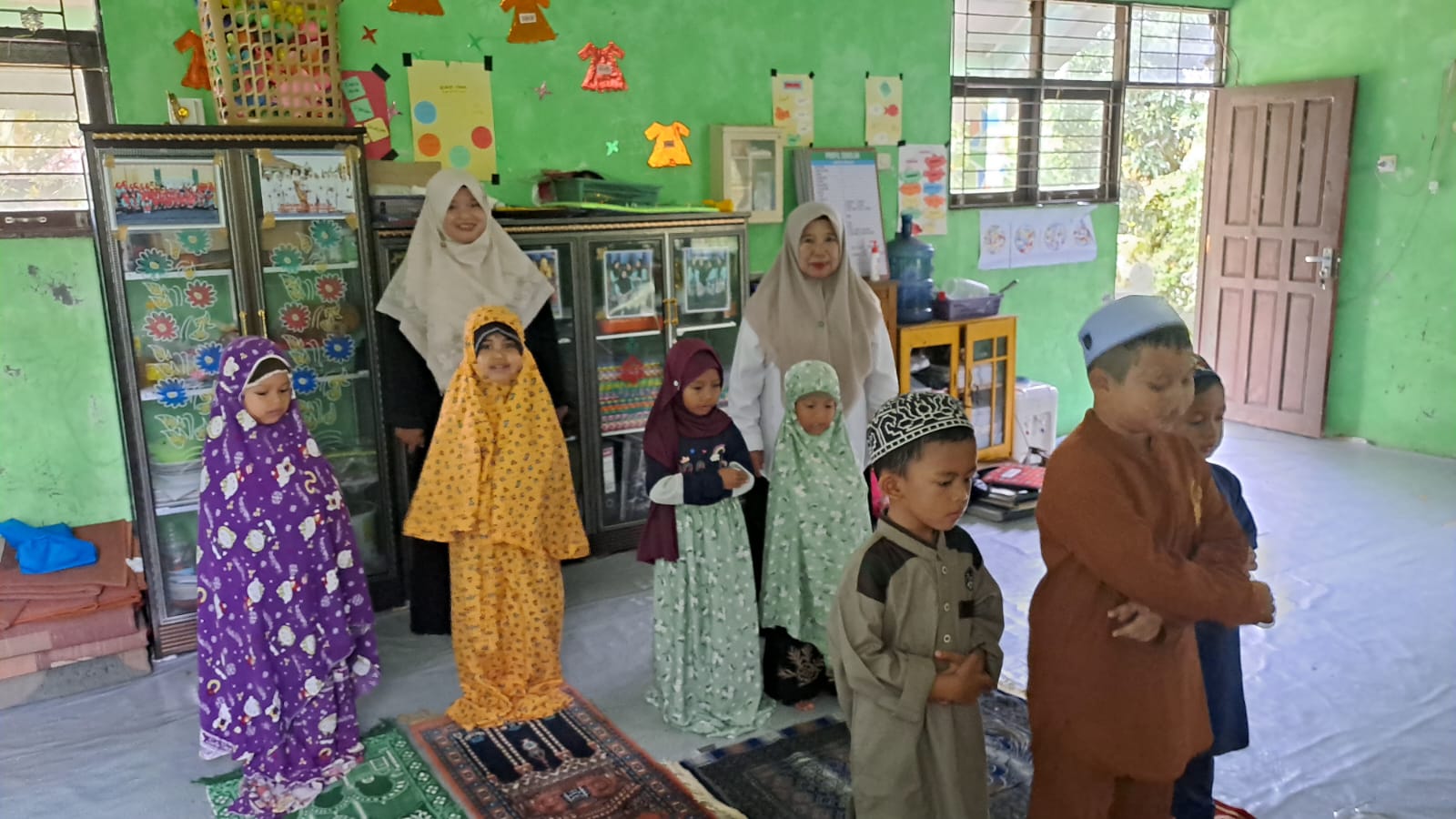 Pantau Kegiatan Ramadan, Penilik PAUD Beruntung Baru Monitoring PAUD Jamiyaturrasyidah