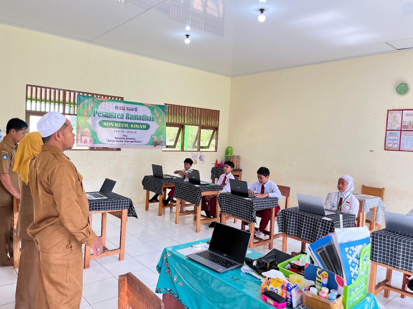 Gladi Bersih TKA 2026 di SDN Kecil Kiram Berlangsung Lancar