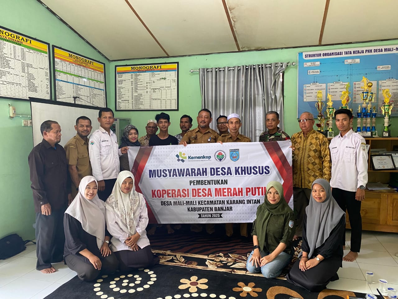 Desa Mali-Mali Siap Bentuk Kopdes Merah Putih