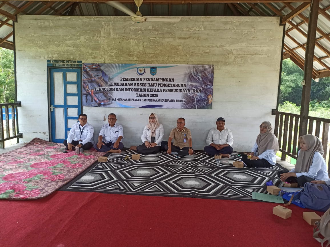 DKPP Banjar Bekali Pembudidaya Ikan Karang Intan Ilmu Pengetahuan Teknologi dan Informasi