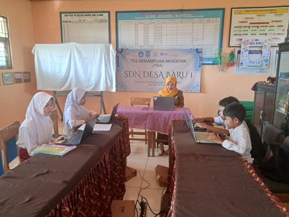 SDN Desa Baru 1 Gelar Simulasi TKA 2026, Tanamkan Semangat Jujur dan Gembira