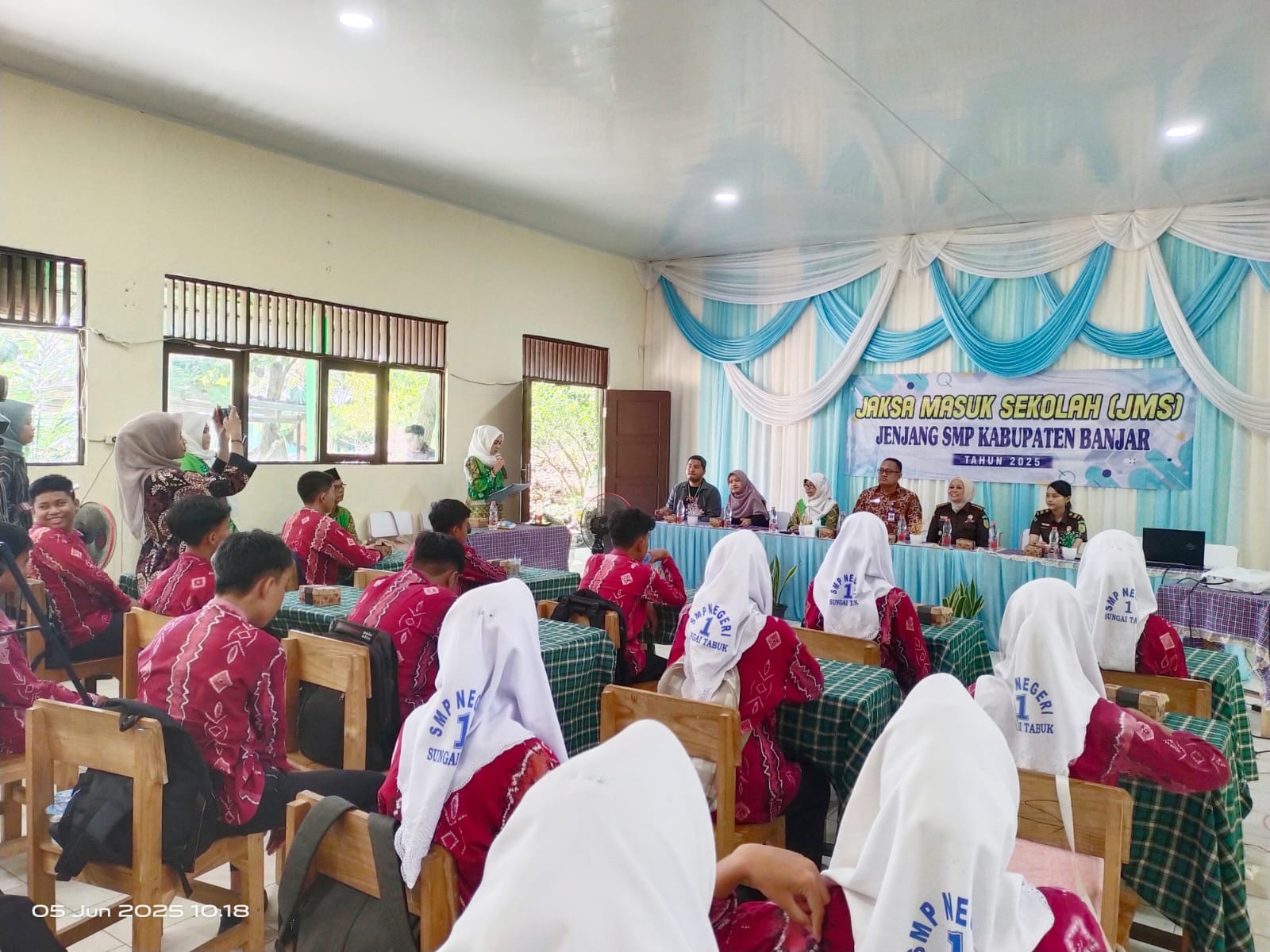 Disdik Banjar Gelar Kegiatan Jaksa Masuk Sekolah Jenjang SMP 2025