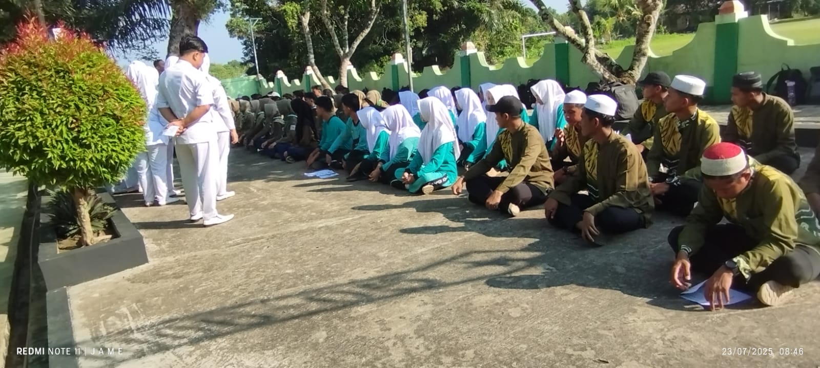 Kecamatan Karang Intan Gelar Seleksi Paskibra Peringatan HUT ke-80 RI