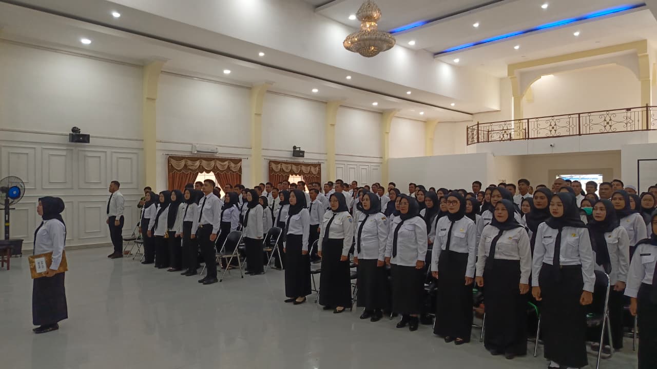 BKPSDM Banjar Resmi Tutup Orientasi Pegawai Pemerintah dengan Perjanjian Kerja
