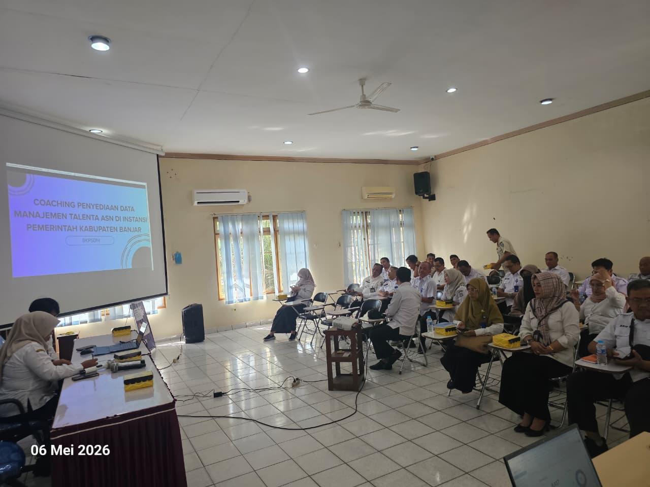 Sekcam Karang Intan Ikuti Penguatan Manajemen Talenta, Dorong Percepatan Pembangunan di Kabupaten Banjar