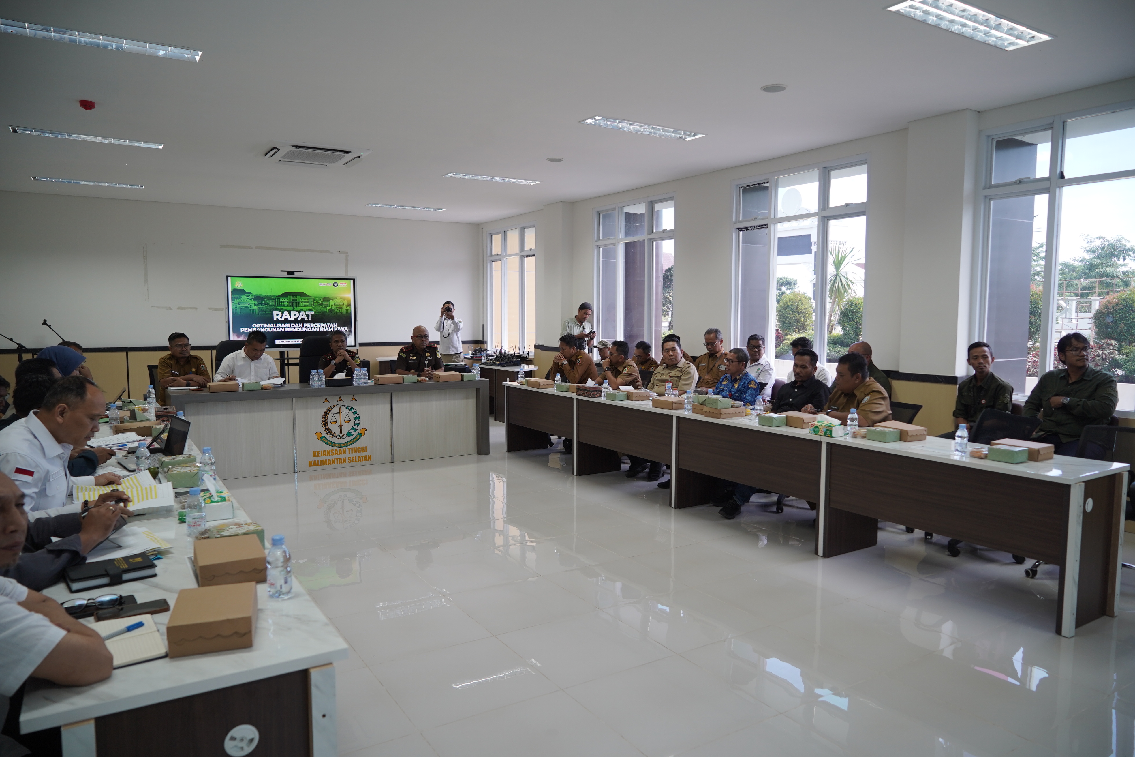 Pemkab Banjar Apresiasi Percepatan dan Optimalisasi Pembangunan Bendungan Riam Kiwa
