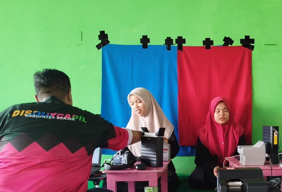 Jempol Pelanduk Sambangi Desa Terapu Kecamatan Aluh-aluh