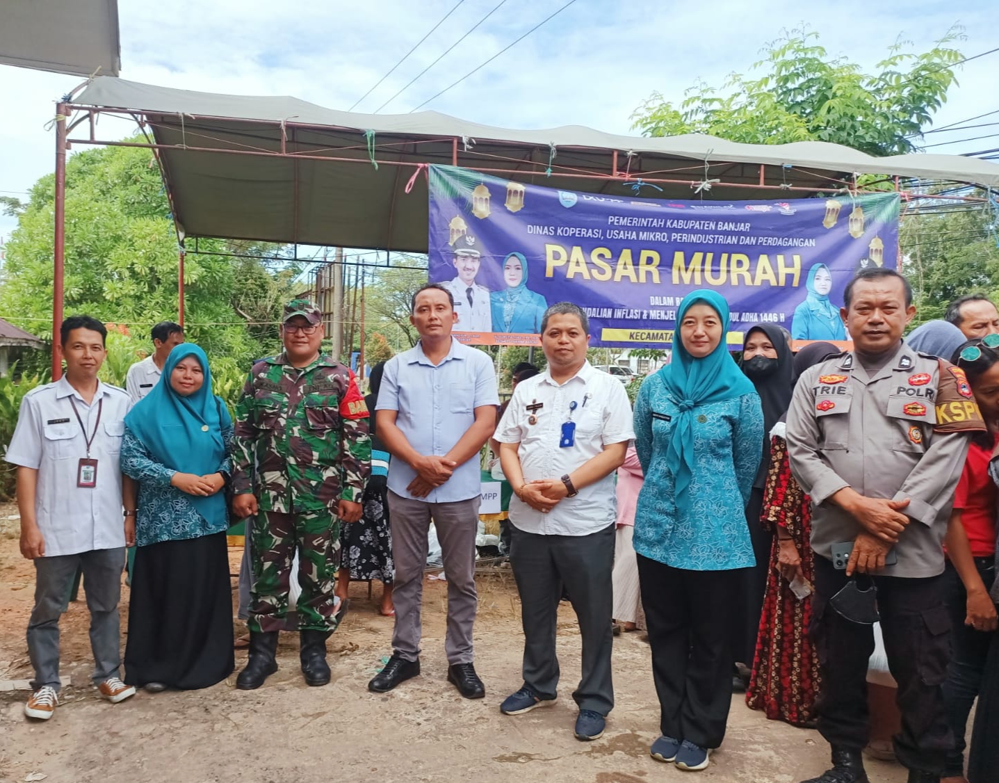 Jelang Iduladha, Pemkab Banjar Gelar Pasar Murah di Gambut