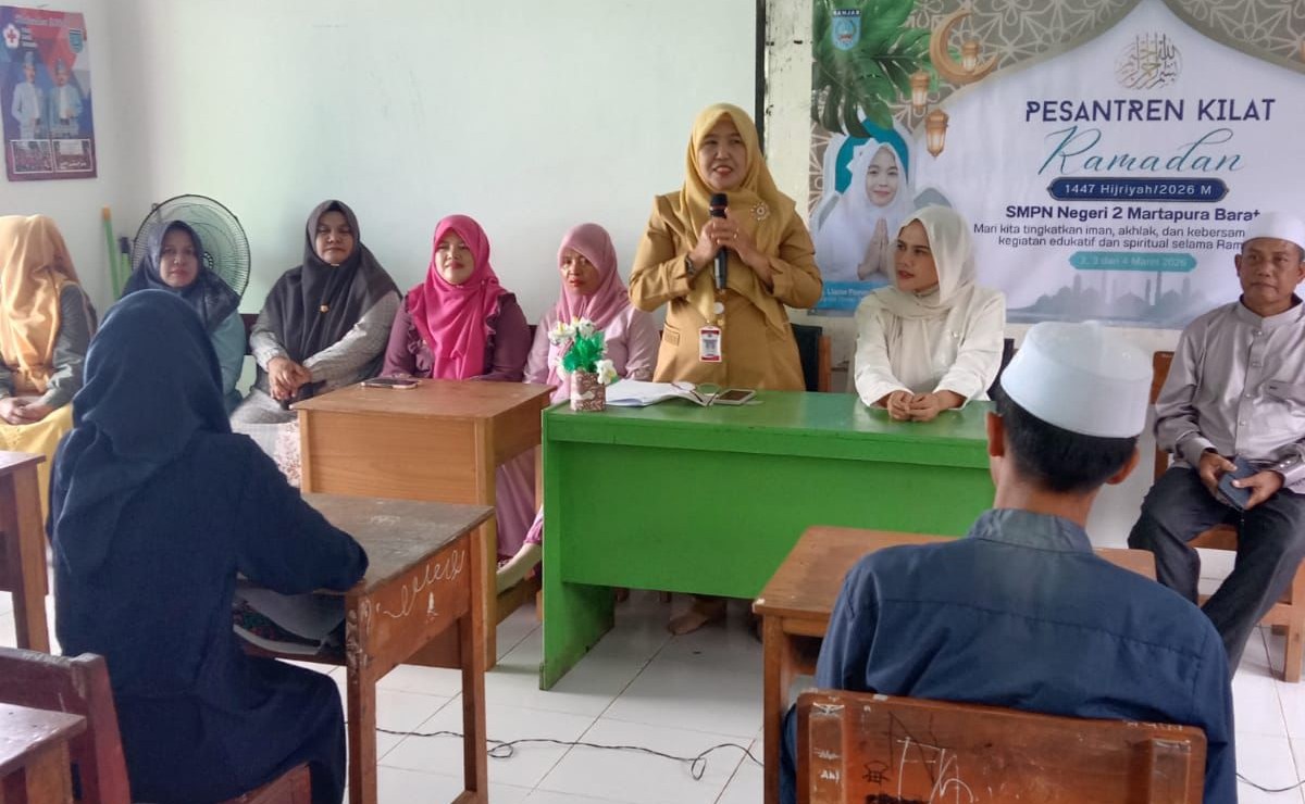 Semarak Ramadhan di SMPN 2 Martapura Barat: Dari Tadarus Al-Qur’an hingga Buka Puasa Bersama