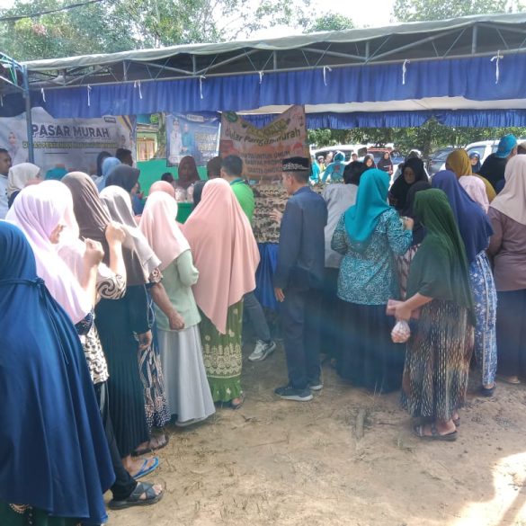Pasar Murah di Desa Loktamu, Camat Mataraman : Sangat Membantu Masyarakat