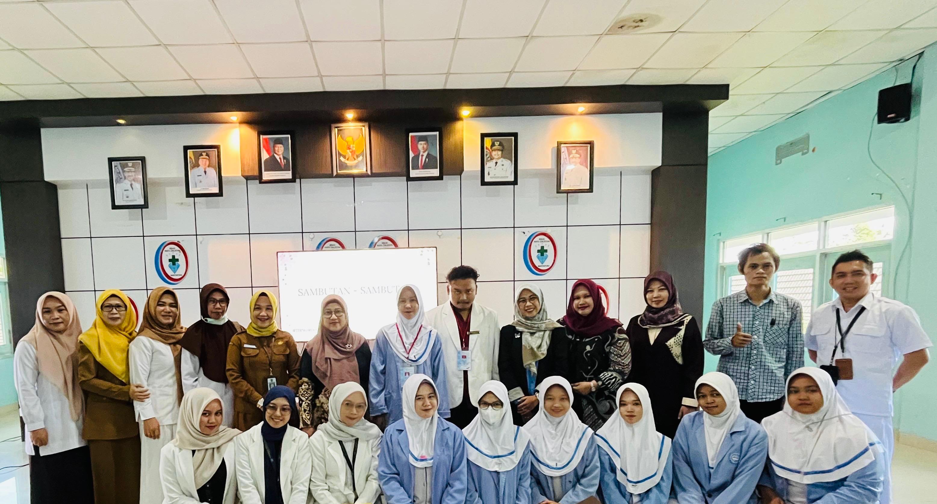 Pembukaan Orientasi dan Serah Terima Mahasiswa PKL di RSUD Ratu Zalecha