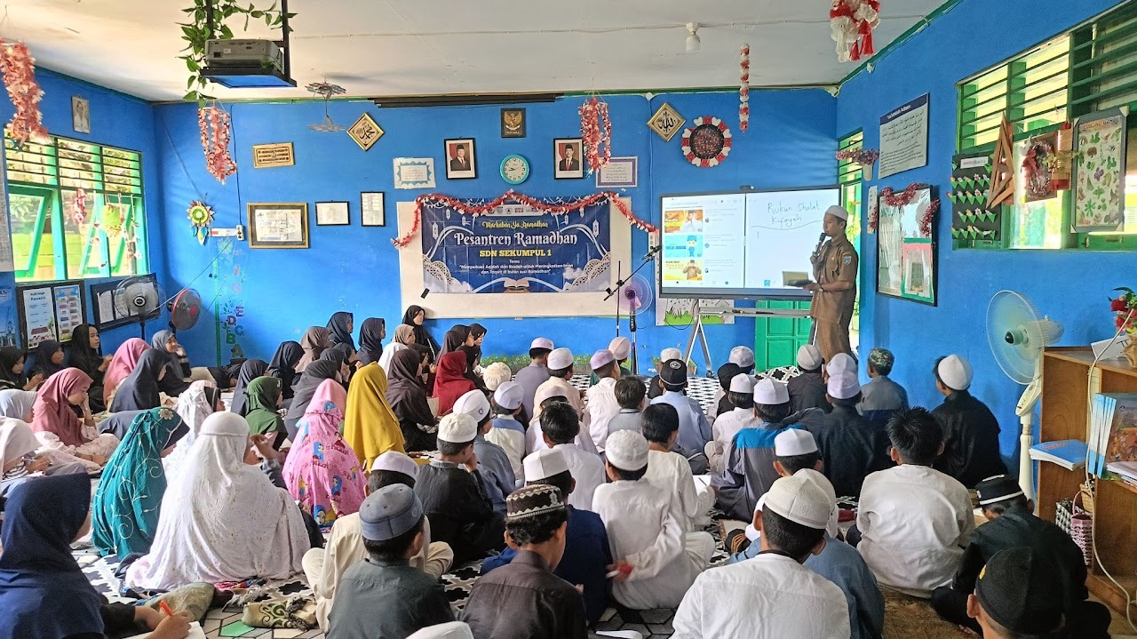 Pesantren Ramadhan Penuh Makna, Murid Kelas III–V SDN Sekumpul 1 Antusias Perkuat Iman