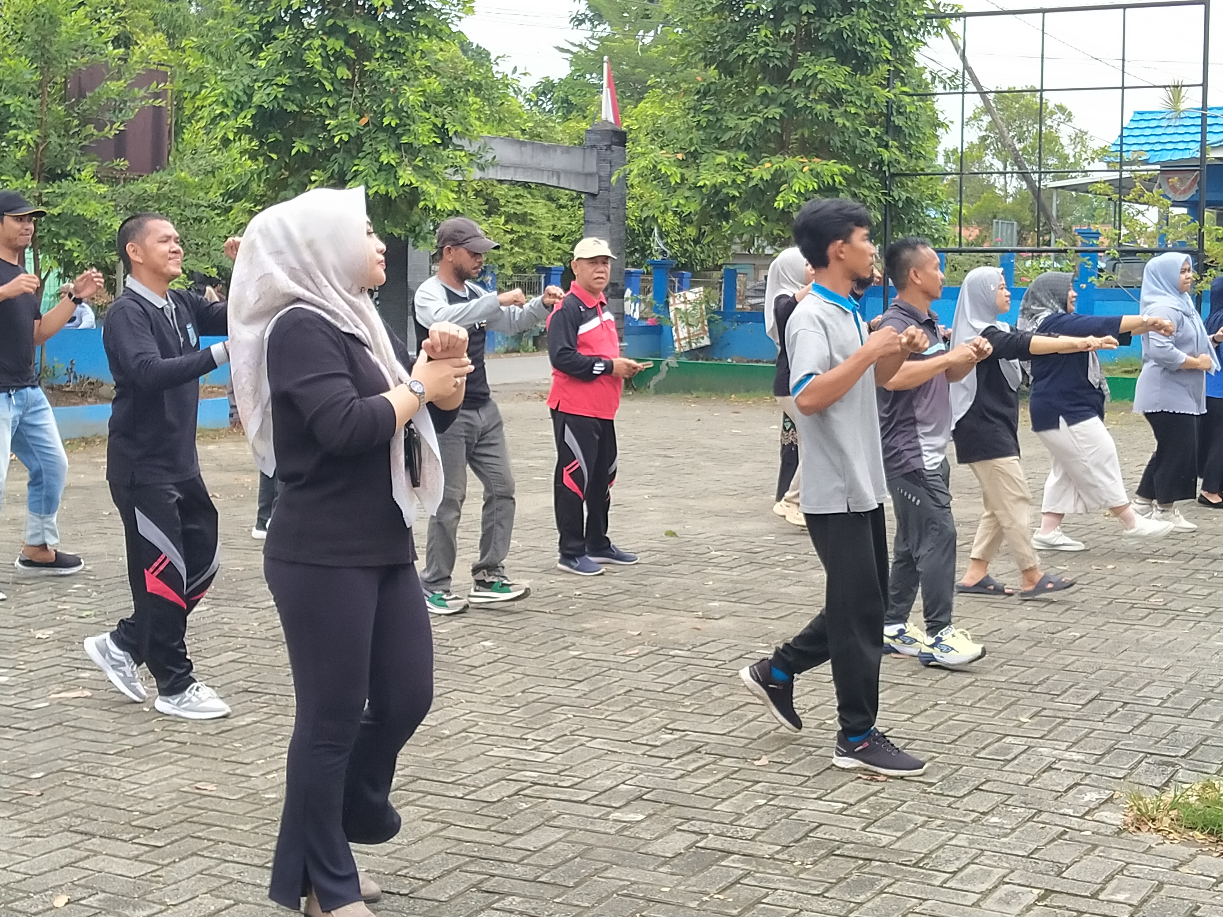 Kecamatan Karang Intan Gelar Senam Sehat Bersama, Wujudkan Masyarakat Bugar dan Silaturahmi