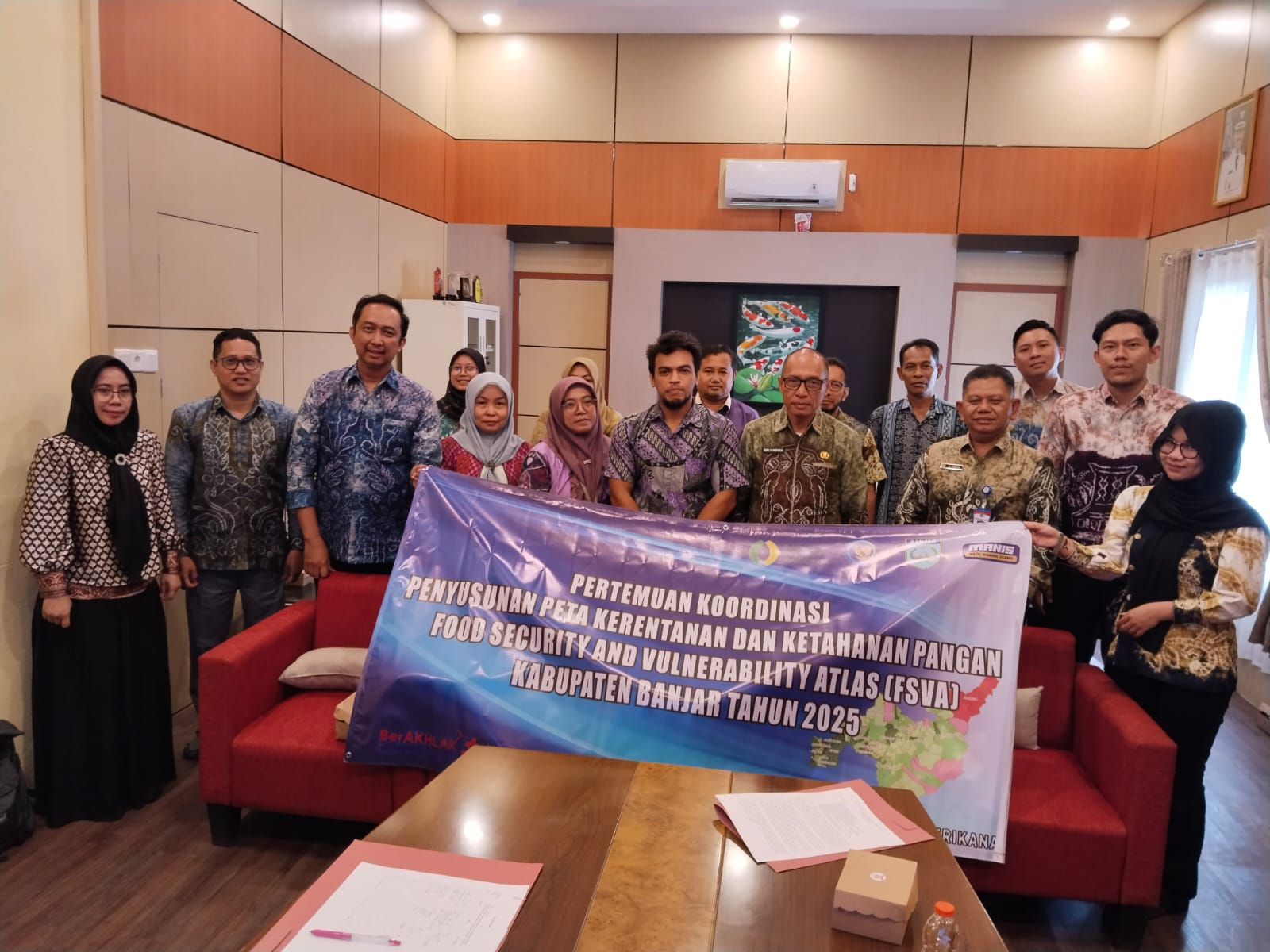 DKPP Gelar Rakor Penyusunan Peta Ketahanan dan Kerentanan Pangan 2025